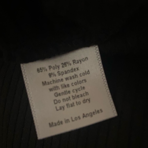 Long sleeve black dress - Picture 5 of 6